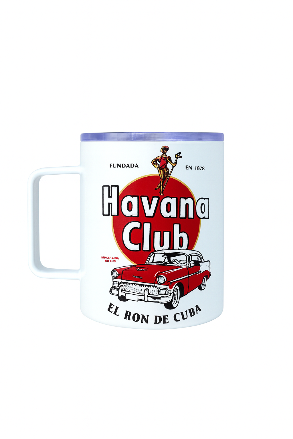 Taza térmica de acero inoxidable 12 oz
